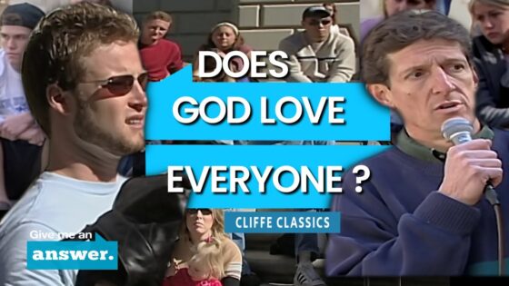 Cliffe Knechtle | Does God Really Love Everyone? | Give Me an Answer - Q&A Sessions, Truth Seekers - Give Me An Answer with Stuart & Cliffe Knechtle