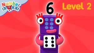 Six | Full Episode – S2 E1 | Numberblocks (Level 2 – Orange 🟠) - Kingdom Kids Zone, Little Learners - Numberblocks