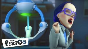 Scary Robot! | The Fixies | Cartoon for kids - Kingdom Kids Zone, Little Learners - The Fixies
