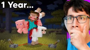 Testing Scary Minecraft Myths for 1 Year… - Gameplay, Kingdom Kids Zone, Minecraft - EYstreem