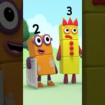 Back to School Counting Fun: Colourful Painting Numbers – Part 1 | Number Two | Numberblocks - Kingdom Kids Zone, Little Learners, Shorts - Numberblocks