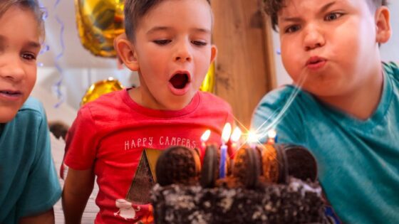 He blew out the birthday boy’s candles… - Family, Kingdom Kids Zone - The Moore The Merrier Vlogs