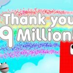 9 Million Subscribers!! 🥳 Thank you Number Fans! | Learn to count to 1,000,000 | @Numberblocks - Kingdom Kids Zone, Little Learners - Numberblocks