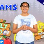 Thumbnail for a devotional show: smiling woman center, wooden signs read 'The Daily Devo Show' and 'How God Speaks'.