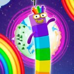Rainbows, Colourful Maths and Shapes | 123 – Learn to Count | Numberblocks - Kingdom Kids Zone, Little Learners - Numberblocks