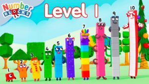 🛠️Building All Numberblocks 1 to 10: Learn and Play Together Level 1🔢| Learn to count | Numberblocks - Kingdom Kids Zone, Little Learners - Numberblocks