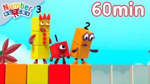 Colourful Maths Counting Fun | Full Episodes | 123 Learn to Count | Numberblocks - Kingdom Kids Zone, Little Learners - Numberblocks