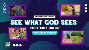 See What God Sees | Rock Kidz Children’s Lesson | New Creation Church - Kingdom Kids Zone, Seed of Faith, Shows - New Creation Church