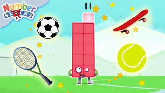 🥇Sports Party: Count and Play! ⚽| Learn to count | Numberblocks - Kingdom Kids Zone, Little Learners - Numberblocks