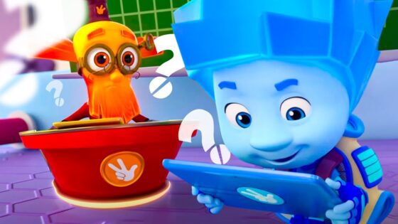 Готовимся к школе с фиксиками I Фиксики - Kingdom Kids Zone, Little Learners - Фиксики