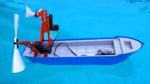 Making a Fast Lego Boat 1/3 – airboat - Kids (6-9), Kingdom Kids Zone - Brick Experiment Channel