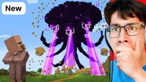 Evolving as a Wither Storm For 100 Days in Minecraft - Gameplay, Kingdom Kids Zone, Minecraft - EYstreem