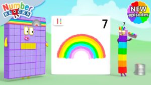The Rainbow Makers | S7 E8 | Learn Times Tables | @Numberblocks – Full Episode - Kingdom Kids Zone, Little Learners - Numberblocks