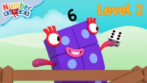 Counting Sheep | Full Episode – S2 E8 | Numberblocks (Level 2 – Orange 🟠) - Kingdom Kids Zone, Little Learners - Numberblocks