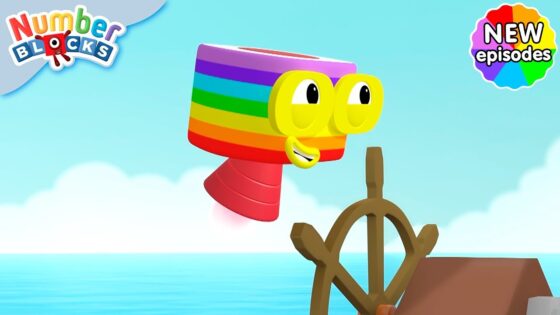 Sail the Seven Seas | S7 E9 | Learn Times Tables | @Numberblocks – Full Episode - Kingdom Kids Zone, Little Learners - Numberblocks