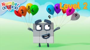 The Three Threes | Full Episode – S2 E10 | Numberblocks (Level 2 – Orange 🟠) - Kingdom Kids Zone, Little Learners - Numberblocks
