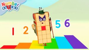 Learn to Count Colours and Numbers 🎨 | 123 – Number Fun: Full Episodes | Numberblocks - Kingdom Kids Zone, Little Learners - Numberblocks