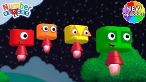 Grid Unlocked | Series 7 | Learn Times Tables | Learn to Count | Numberblocks - Kingdom Kids Zone, Little Learners - Numberblocks