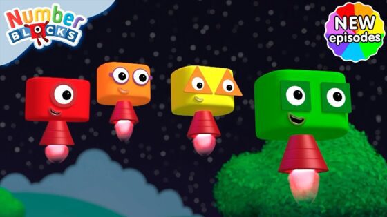 Grid Unlocked | Series 7 | Learn Times Tables | Learn to Count | Numberblocks - Kingdom Kids Zone, Little Learners - Numberblocks