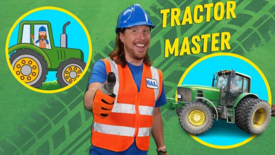 Tractor Master Lawn Mower and More Songs - Kingdom Kids Zone, Sing With Me - Handyman Hal - Music for Kids