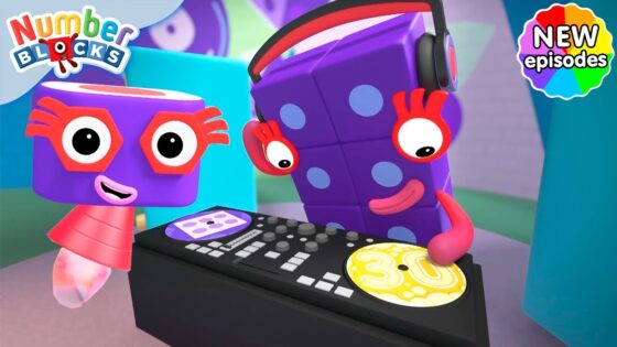 Remix the Sixes | S7 E6 | Learn Times Tables | @Numberblocks – Full Episode - Kingdom Kids Zone, Little Learners - Numberblocks