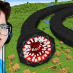 How Long Can The Worm Get? - Gameplay, Kingdom Kids Zone, Minecraft - EYstreem