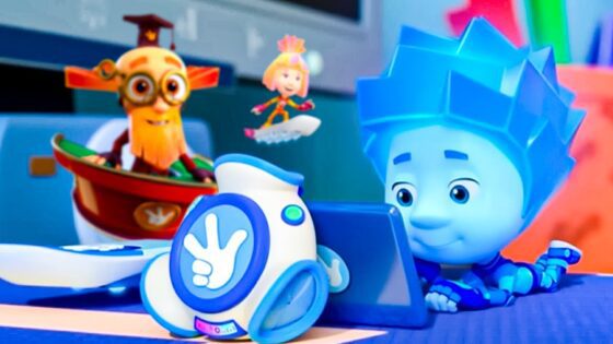 Фикси школа и учитель Дедус I Фиксики - Kingdom Kids Zone, Little Learners - Фиксики