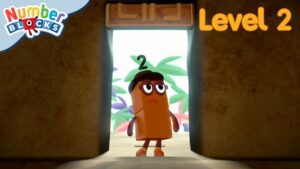 Double Trouble | Full Episode – S2 E9 | Numberblocks (Level 2 – Orange 🟠) - Kingdom Kids Zone, Little Learners - Numberblocks