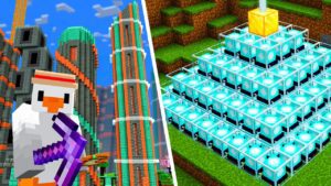 All of my Craziest Minecraft Builds - Gameplay, Kingdom Kids Zone, Minecraft - CringyGull