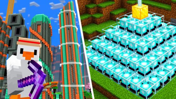 All of my Craziest Minecraft Builds - Gameplay, Kingdom Kids Zone, Minecraft - CringyGull