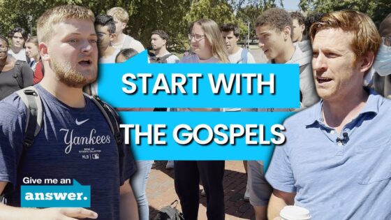 Stuart & Cliffe Knechtle | Start With The Gospels, Not Whales and Talking Snakes | Give Me An Answer - Q&A Sessions, Truth Seekers - Give Me An Answer with Stuart & Cliffe Knechtle