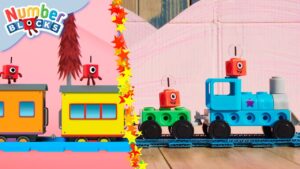 Numberblock Express | Toy Play & Count | @Numberblocks - Kingdom Kids Zone, Little Learners - Numberblocks