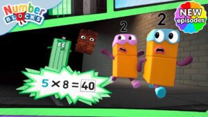 Super Eights Assemble | S7 E11 | Learn Times Tables | @Numberblocks – Full Episode - Kingdom Kids Zone, Little Learners - Numberblocks