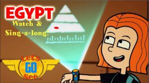 Watch & Sing-a-long to this song all about Egypt. | Music | Songs | Cartoons for Kids @LetsGoSee - Kingdom Kids Zone, Little Learners - Let's Go See