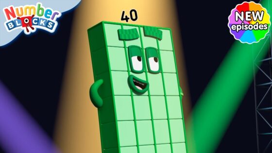All-Star Line Up | Series 7 | Learn Time tables | Learn to Count | Numberblocks - Kingdom Kids Zone, Little Learners - Numberblocks