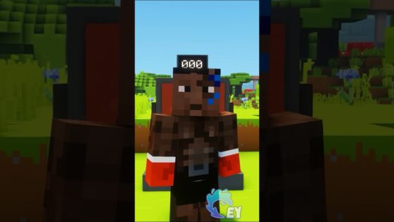Who Can Punch the Hardest in Minecraft? - Gameplay, Kingdom Kids Zone, Minecraft - EYstreem