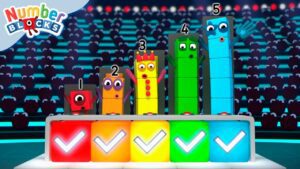 Rectangles and shapes 🟩🟡🔺 | Shapes | Learn to Count | Numberblocks Full Episodes - Kingdom Kids Zone, Little Learners - Numberblocks