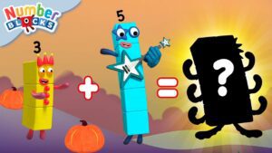 🎃 Spooky Mystery Maths Challenge | Learn to Count | @Numberblocks - Kingdom Kids Zone, Little Learners - Numberblocks