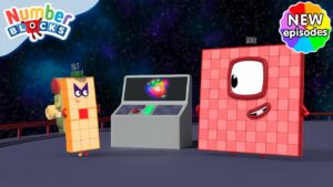 Space Division | Series 7 | Learn Multiplication | Learn to Count | Numberblocks - Kingdom Kids Zone, Little Learners - Numberblocks