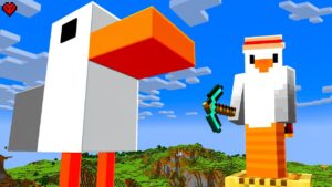 I Built a Giant Seagull (don't ask why) - Gameplay, Kingdom Kids Zone, Minecraft - CringyGull