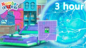 3 Hour of the Creepiest Counting! 👻 Learn to count | Full Episodes – Level 5 | @Numberblocks - Kingdom Kids Zone, Little Learners - Numberblocks
