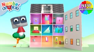Nine's Time to Shine | Series 7 | Learn Multiplication | Learn to Count | Numberblocks - Kingdom Kids Zone, Little Learners - Numberblocks