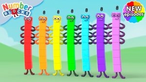 The Rainbow Makers | Series 7 | Learn Multiplication | Learn to Count | Numberblocks - Kingdom Kids Zone, Little Learners - Numberblocks