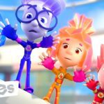 Accident in The Lab! | The Fixies | Mega Compilation | Cartoon for kids - Kingdom Kids Zone, Little Learners - The Fixies