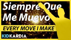 Siempre Que Me Muevo || MOTIONS & LYRICS || Shout Praises Kids - Kingdom Kids Zone, Sing With Me - Kid Kardia
