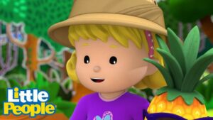 Little People | Jungle Adventure! 🌴 | Educational Cartoons for Kids | Little People Fisher Price - Kids TV Series, Kingdom Kids Zone - Little People - Fisher Price