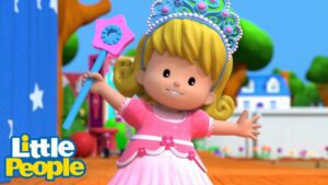 Little People | All About Princesses! 👸 | Halloween Cartoons | Little People Fisher Price - Kids TV Series, Kingdom Kids Zone - Little People - Fisher Price
