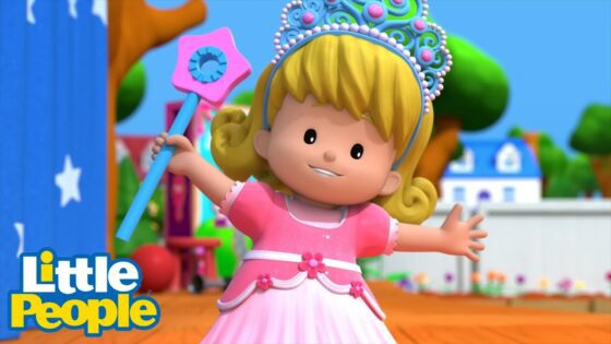 Little People | All About Princesses! 👸 | Halloween Cartoons | Little People Fisher Price - Kids TV Series, Kingdom Kids Zone - Little People - Fisher Price