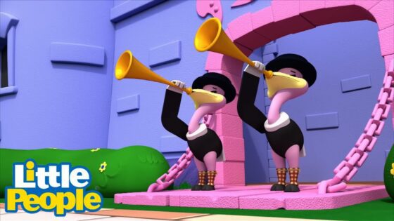 Little People | Feel like Royalty and Watch This Episode! | Little People Fisher Price | Cartoons - Kids TV Series, Kingdom Kids Zone - Little People - Fisher Price