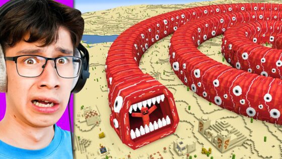 How Long Can Train Eater Get? - Gameplay, Kingdom Kids Zone, Minecraft - EYstreem